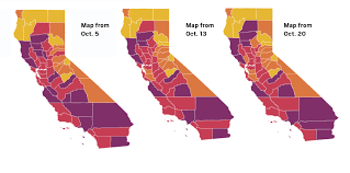 How has a new coronavirus variant become the most common form of the virus in parts of england? Coronavirus Map Here S Every California County Tier Assignment As Of Oct 20 The Mercury News