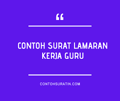 Surat lamaran kerja guru honorer yang masih kuliah. 10 Contoh Surat Lamaran Kerja Guru Tetap Honorer Gtt Masih Ingat Guru Surat