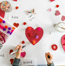 And these heart pom poms are super easy and fun to make. Homemade Valentine Cards For Kids The Workspace For Children