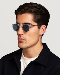 Oliver Peoples Cary Grant Sunglasses Black/Blue at CareOfCarl.com