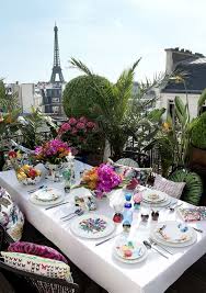at t login brunch in paris table settings beautiful table