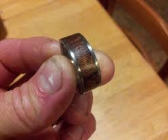 Good wooden rings are made from thin veneers that are steam bent, glued, and wrapped around a mandrel very tightly. How To Make An Inlaid Wood Ring 7 Steps Instructables