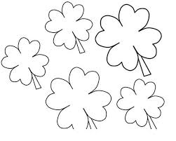 Find the clover with 4 leaves coloring page. Clover Coloring Pages Kizi Coloring Pages
