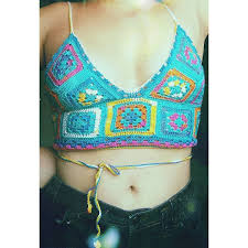 Motifli Bustiyer Alize Diva Motif Bustier Crochet Top Crochet Women