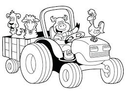 Farm animals coloring pages for preschool. 30 Inspired Picture Of Farm Coloring Pages Albanysinsanity Com Tractor Coloring Pages Animal Coloring Pages Farm Coloring Pages