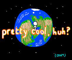 Hi You Re On A Rock Floating In Space Cont Drawception