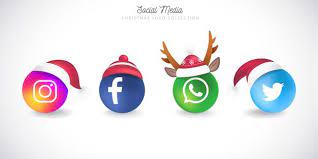 Download Christmas Social Media Logo Collection For Free Logo Collection Social Media Logos Creatives Instagram