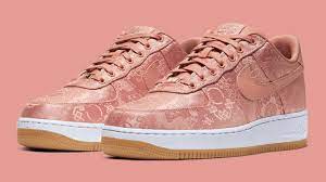 Nike x clot air force 1 rose gold silk. Clot X Nike Air Force 1 Low Rose Gold Release Date Cj5290 600 Sole Collector