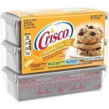 Add the butter or the shortening and pulse the food processor several times to cut the fat into the flour until the mixture resembles coarse meal. Crisco Butter Flavor All Vegetable Shortening Baking Sticks 20oz 3ct Target