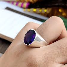 To compliment our elegant handmade whitby jet signet rings for men, our jewellery collection also features exquisite gemstones such as blue john and amber, . February Birthstone Ring Natural Dark Purple Amethyst Ring Amethyst Signet Ring 925 Sterling Silver Unisex Ring Men S Ring Handmade By Discovered
