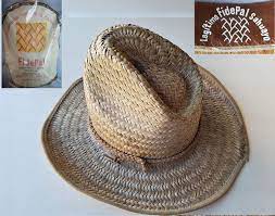 Vintage Authentic Legitimo Fidepal Sahuayo Mexico Western Straw Cowboy Hat Size 7 56 Cm Genuine Mexican Fab De Sombreros L Cardenas S Des Vintage Straw Hat Cowboy Hats Straw Cowboy Hat
