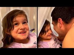 Daughter Sees Dad Without His Beard For First Time — Her Reaction is SO  SWEET!