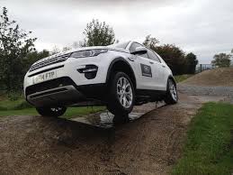 Discovery Sport On The Walking Holes Picture Of Land Rover Experience Liverpool Tripadvisor