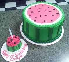 Watermelon Cake Watermelon Birthday Parties Cake Summer Cakes