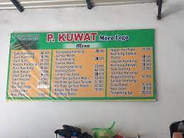 Pada tanggal 3 februari 2021, bps kabupaten tulungagung bersama dengan pemkab. Sate Kambing Pak Kuwat Cabang 2 Restaurant Tulungagung Restaurant Reviews
