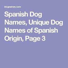 This list includes 100 female and 100 male latin dog names for you to choose from. Pin On Pet Names
