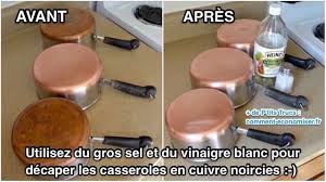 L Astuce Magique Pour Que Vos Casseroles En Cuivre Retrouve Tout Leur Eclat Casserole Cuivre Comment Nettoyer Du Cuivre Nettoyer Cuivre