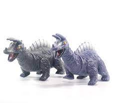 1989 Bandai Kingsaurus III Kaiju Set Dark and light color Ultra Monster  Series 