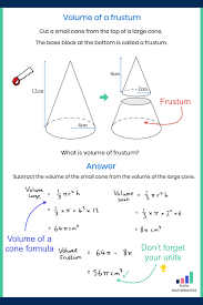 Volume Of A Sphere Summary Add To Your Board To Help Revise It Includes Formula Worked Example Showing All The Gcse Math Gcse Maths Revision Studying Math