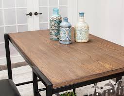 Whether you're looking to buy pub & bistro sets online or get inspiration for your home, you'll find just what you're looking for on houzz. Counter Height Pub Table Set Rustic Elm Industrial 3 Piece Sunset Trading