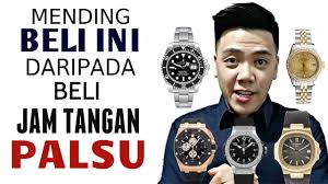 Check spelling or type a new query. Mending Beli Ini Daripada Beli Jam Palsu Serba Serbi Jam Tangan Homage Youtube