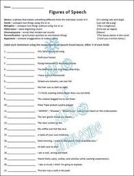 Figurative Language Practice Worksheet Language Worksheets Figurative Language Worksheet Figurative Language Practice
