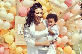 Taking to social media, simz shared a before and after picture of herself showing the kilos she has shed since april this year. Watch Actress Simz Ngema Celebrates 10 Months Of Her Son With A Cute Video Revealing Best Moments