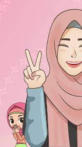 Lihat ide lainnya tentang gambar lucu, lucu, stiker. Wastickerapps Hijab Muslimah Sticker Wa Muslimah For Android Apk Download