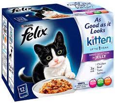 Felix As Good As It Looks Kitten Favourites Selection 12 X 100 G Pack Of 4 Total 48 Pouches Click On The Image F Cat Food Cat Pet Supplies Cat Food Allergy