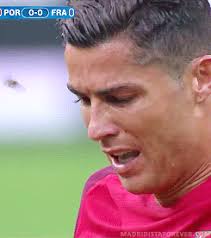 A moth lands on cristiano ronaldo's face as the portugal striker grimaces under the pain of an injury. All About Cristiano Ronaldo Dos Santos Aveiro Madridistaforever Ronaldo S Moth And Then