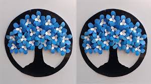 Home Decorating Ideas Wall Decoration Ideas Diy Room Decor Wall Hang Wall Hanging Crafts Hanging Flower Wall Diy Bottle Crafts