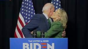 Ashley biden, joe's daughter with his second wife, jill, married howard krein, also jewish. Biden And Wife Jill Share Hug After Speech