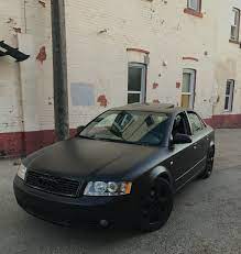 Matte Black A4 Audi A4 Black Audi A4 Audi Cars