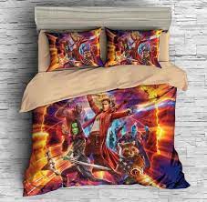 Guardians Of The Galaxy Duvet Cover Set Galaxy Bedding Duvet Bedding Sets Duvet Cover Sets