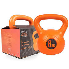Cast iron kettlebell 60 lbs pounds weight single dumbbell training cap lifting. 8kg Kettlebell By Phoenix Fitness Look Again