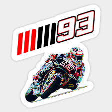 The original size of the image is 300 × 74 px and the original resolution is 300 dpi. Marc Marquez W Logo Marc Marquez Sticker Teepublic