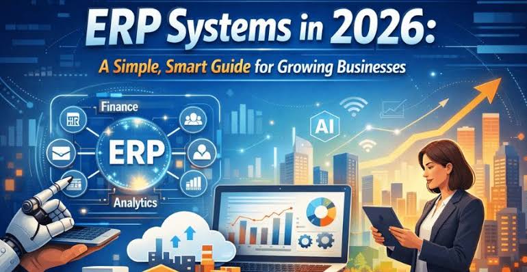 ERP Systems in 2026: Simple & Smart Guide for Growing Businesses