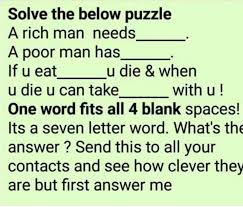 7 letter word puzzle a rich man needs. Brain Breakaway Recreation Holiday Services Inc Facebook