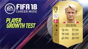 The world top fifa coins online store. Fifa 18 Kasper Dolberg Growth Test Gameplay Youtube
