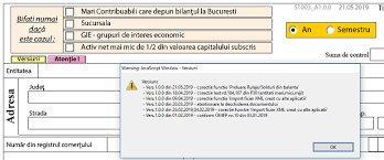 S1002_a1.0.0 06.02.2020 tip situaţie financiară : BilanÈ› Contabil Anual La 31 12 2018 Actualizare Noua Azi 21 05 2019 La Pdf Ul Inteligent Necesar Pentru Generarea Formularelor Cabinetexpert Ro Blog Contabilitate