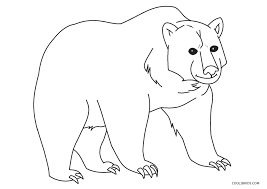 Brown bear coloring pages printable. Free Printable Bear Coloring Pages For Kids