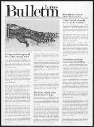 Barnes Hospital Bulletin