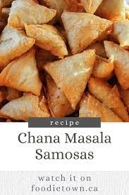 Chana Masala Samosas by Table FortyNine - Foodie Town