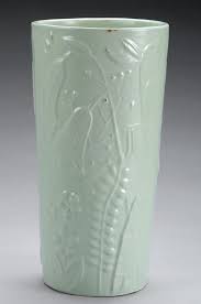 Swedish Uppsala Ekeby Vase 15 75inh Vaser Keramik Krukor