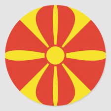 Flag of macedonia, macedonia, macedonia's circled flag, macedonia's flag icon. North Macedonia Fisheye Flag Sticker Zazzle Com Custom Stickers Macedonia Flag Personalized Custom