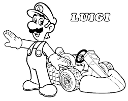 Mario and luigi bowser's inside story. Luigi Coloring Pages 55 Best Images Free Printable