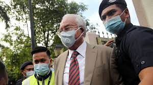 Modified 8 apr 2018, 7:35 am. Najib Razak Malaysian Ex Pm Gets 12 Year Jail Term In 1mdb Corruption Trial Bbc News