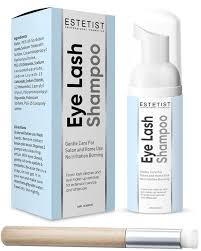 Use cold water to reduce any risk of melting your lashes or glue. Amazon Com Eyelash Extension Shampoo Brush Gentle Aftercare Foaming Lash Cleanser Kit Makeup Remover For Home Salon Use Beauty