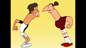 Consulta le sue statistiche dettagliate inclusi gol, assist e. Zlatan Ibrahimovic Vs Cristiano Ronaldo Cartoon Youtube