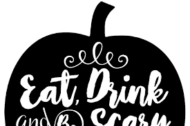 We offer savings of up to 96% off the rrp on design elements from thousands of independent designers. Eat Drink And Be Scary Halloween Pumpkin Svg File By Southern Charm Paperie Designs Thehungryjpeg Com